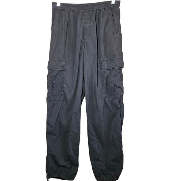 Uniqlo Black Cargo Pants Size XS - Picture 1 of 3